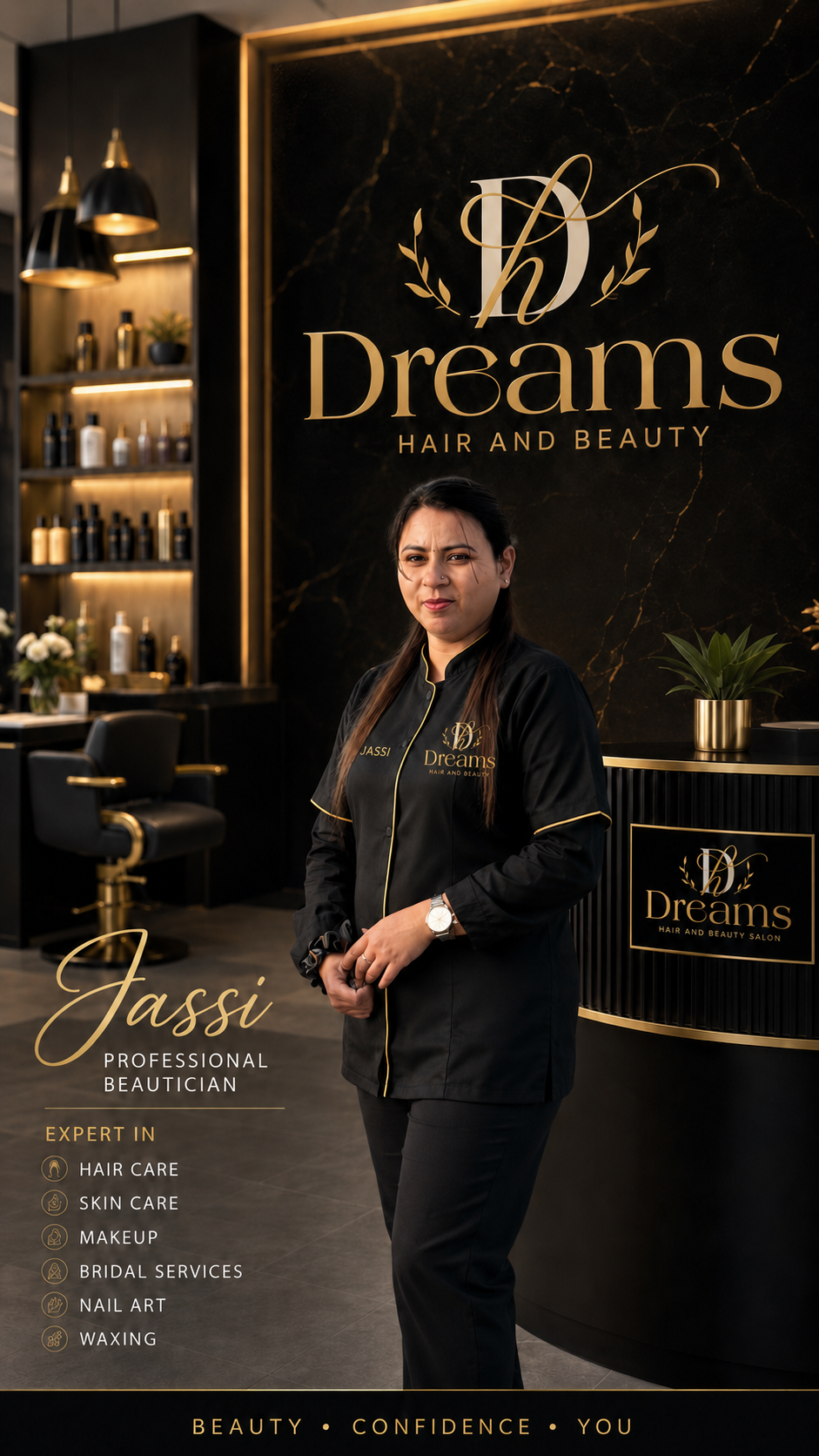 Jassi - Especialista em Nail Art & Unhas no DREAMS SALON