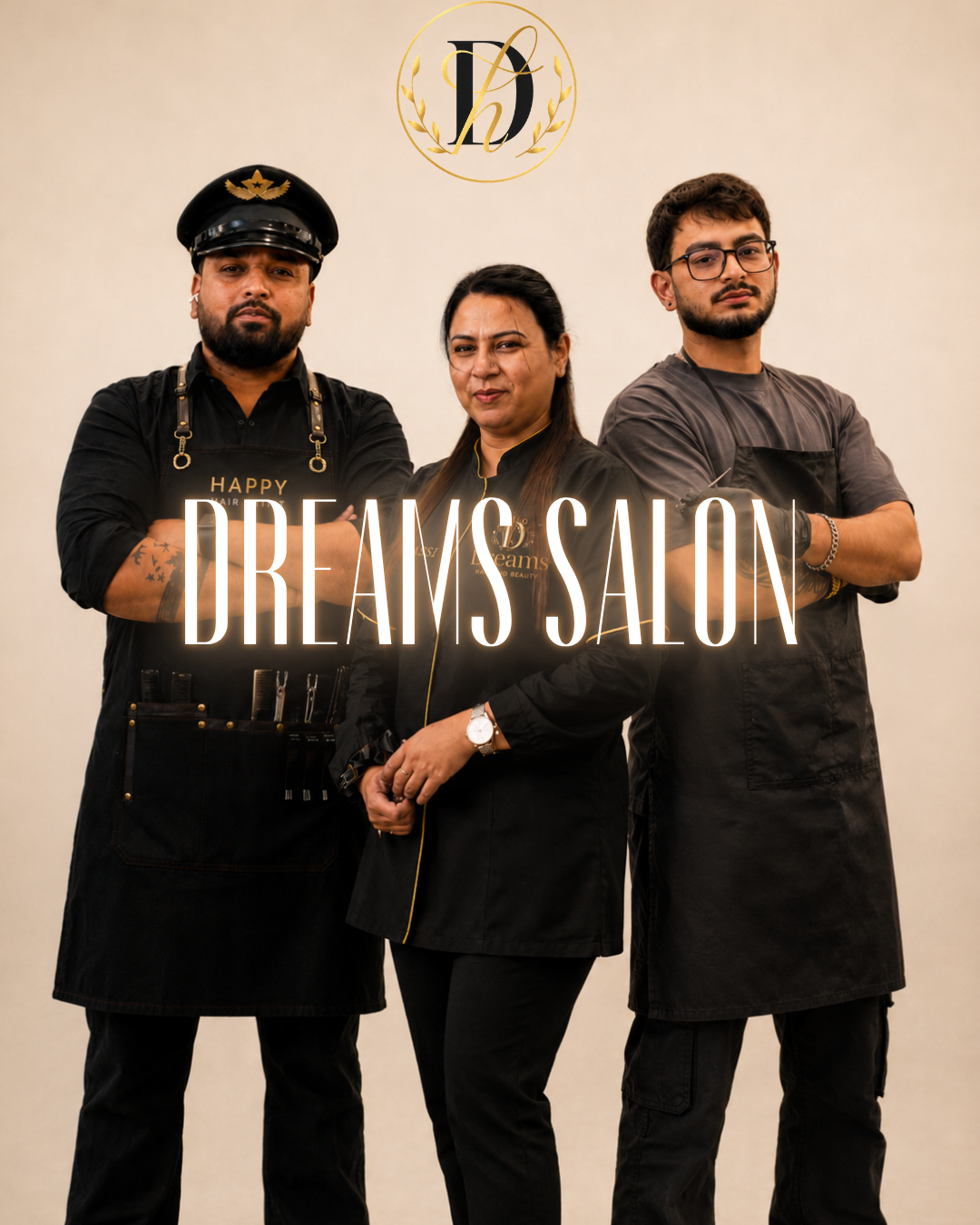 Resultados elegantes no salão Dreams Salon